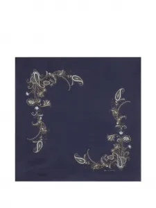 Платок-паше с принтом пейсли ETRO, синий