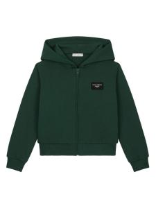 Dolce & Gabbana худи с логотипом, зеленый