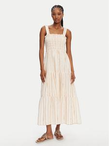 Летнее платье стандартный крой Shirred 55402-DR Seafolly, бежевый