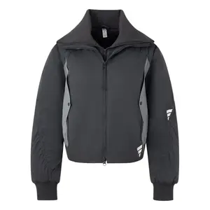 Футболка W P Djk C Пуховик Женский Угольно-черный Adidas, Угольно-черный