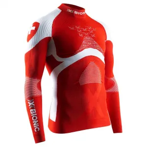 Базовый слой X-BIONIC Energy Accumulator 4.0 long sleeve, красный