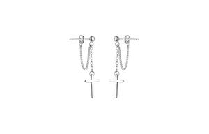 Muyan Серьги-гвоздики из серебра 925 пробы унисекс