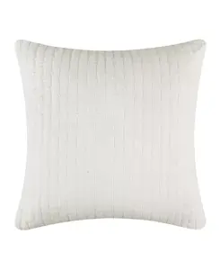 Декоративная подушка, вышитая крестиком, 18 x 18 дюймов Levtex, cream