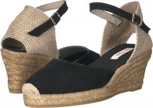 Туфли на танкетке Lloret-5 Toni Pons, черная замша