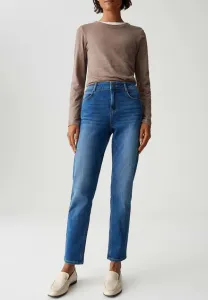 Джинсы средней посадки до щиколотки прямого кроя. Opus, Strong Blue