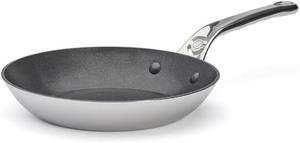 Антипригарная сковорода из нержавеющей стали AFFINITY De Buyer - 20 см - 3718.20, серебристая