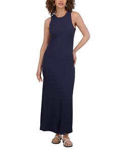 Платье-колонна из жоржета Point, черный