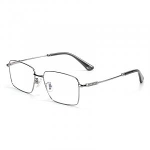 Police Титан квадратные очки для мужчин серые, VPLR10K-0509\亮浅枪框