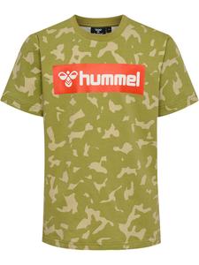 Футболка Hummel Hmlrush Boys в цвете GREEN OLIVE Hummel