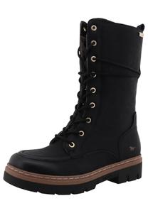 Ботильоны на шнуровке MUSTANG, черный