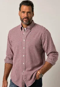 Клетчатая рубашка Jp1880, Aubergine