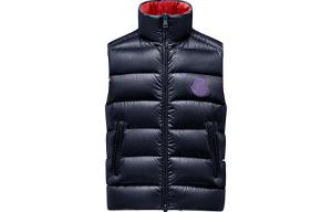 Жилет мужской синий Moncler