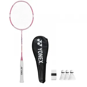 Коллекция ракеток bow and sword arc8 full carbon для бадминтона, контрольный тип, универсальные, для защиты, начальный уровень, 5u5, pink YONEX, Single Racket+Racket Bag