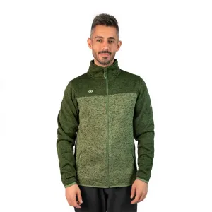 Флис Izas Novi II full zip, зеленый