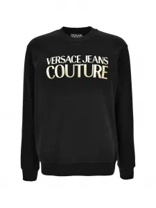 Толстовка с логотипом Versace Jeans Couture, черный