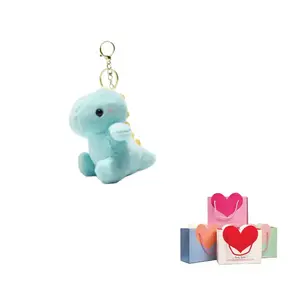 Милые динозавры плюшевый кулон 12 см высотой Dolls and bears dance, синий