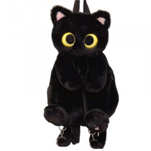 Плюшевый рюкзак в виде кошки, плюшевая кукла, малый размер/большой размер, высокий Click