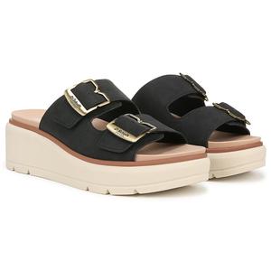 Платформенные сандалии Dr. Scholl'S Nice Day Max OG, black faux leather