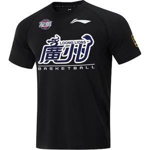 Футболка баскетбольная мужская черная LiNing CBA Collection