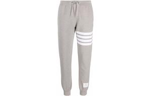Серые спортивные брюки с 4 полосами THOM BROWNE