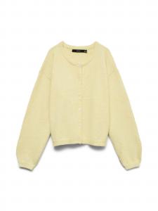 VERO MODA Кардиган 'VMHope' вязаный светло-желтый