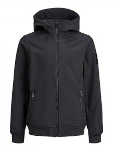 Куртка софтшелл JACK & JONES Junior, черный