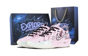 Nike Кроссовки баскетбольные Air Zoom G.T. Cut 3 Pink Charm амортизирующие нескользящие низкие unisex розовые
