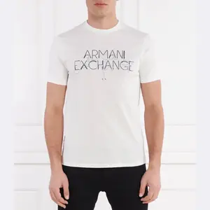 Футболка стандартного кроя Armani Exchange, белый