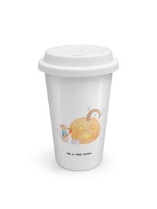 Mr. & Mrs. Panda кружка кофе, тыквенная мышка, без слов, белым