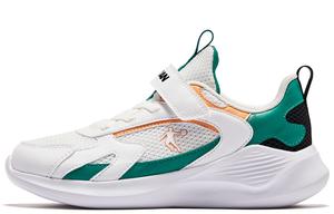 Детские кроссовки GS Low-top Белые/Зеленые Qiaodan