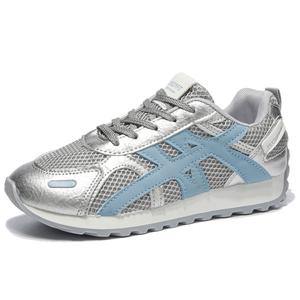 Низкие повседневные кроссовки для женщин Little Red Man, серебро