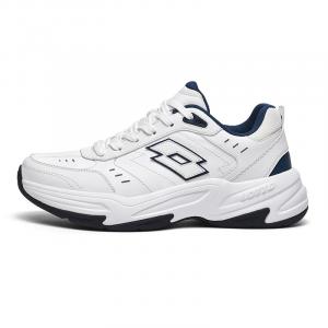 Joy Journey Амортизирующие противоскользящие и износостойкие низкие кеды для тенниса мужские LOTTO, черный/белый