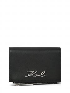 Karl Lagerfeld Кошелек 'SIGNATURE BI-FOLD GIFT SET' в черном цвете