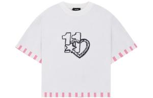 Женский розовый кроп-топ WE11DONE