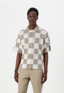 Кардиган JCOATHLETICO Jack & Jones, серо-коричневый