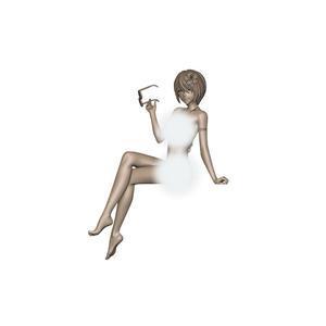 FURYU Кафе "Терраса" и его богини, Phoenix Temple красные листья, лапша быстрого приготовления прессованные