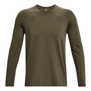 Футболка meridian long sleeve t-shirt 'olive green' Under Armour, зеленый