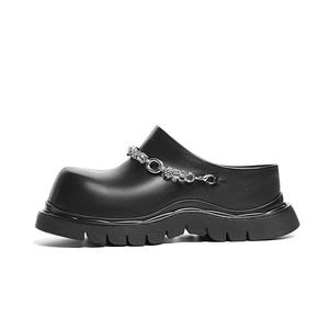 Женские сандалии с закрытым носком, устойчивые к истиранию и резиновой подошве RED DRAGONFLY, Black