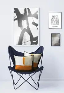 Чехол на подушку АПЭЛТ "Фиск", (1 шт.), без наполнения APELT 49х49 см, оранжевый/серо-коричневый