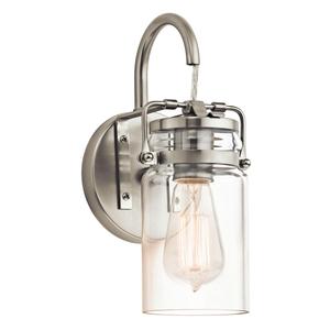 Настенная лампа Elstead Lighting, 29,2x15,9x12,7 см, никельной