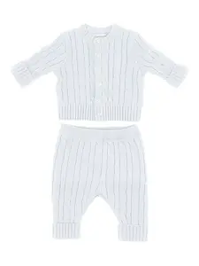 Вязание косами (комплект из двух штук) POLO RALPH LAUREN KIDS, синий