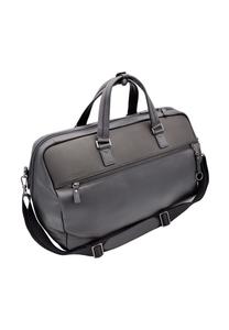 Дорожная сумка Boston Weekender кожаная 48 см JUMP, черный
