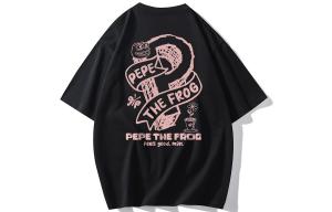 pepe the frog Футболка унисекс с лягушкой Пепе, Серо-коричневый