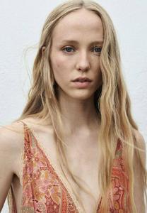 Платье Mango Maxi dress, Brown