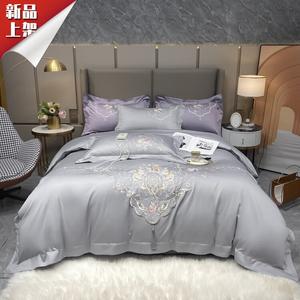 LUOLAI HOME Комплект постельного белья, 150 см, 4 предмета