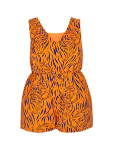 Комбинезон ROCKEASY Plus Size Jumpsuit, оранжевый