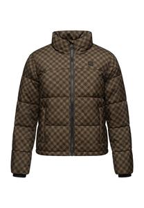 Зимняя куртка Serah принт Ragwear, коричневый