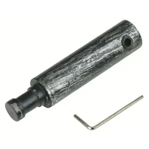 Запчасти для креплений для штор Liedeco «Удлинитель опоры 3,5 см "Esperanca"", (1 шт.), удлинитель опоры, серебристый/черный