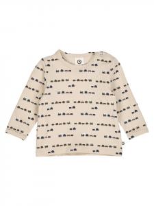 Детская рубашка с длинными рукавами в цвете Дуб/Корень/Темно-зеленый müsli