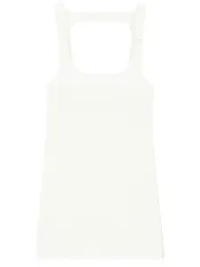 Платье мини Re-Edition Courrèges, белый